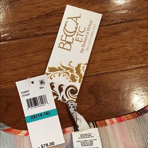 Becca Swim Wear - cover up plus INC blouse - Picture 5 of 8